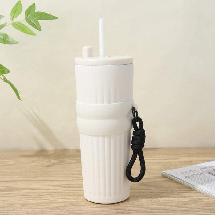 Wholesale Large-capacity outdoor portable 304 stainless steel ice bullies cup with handle