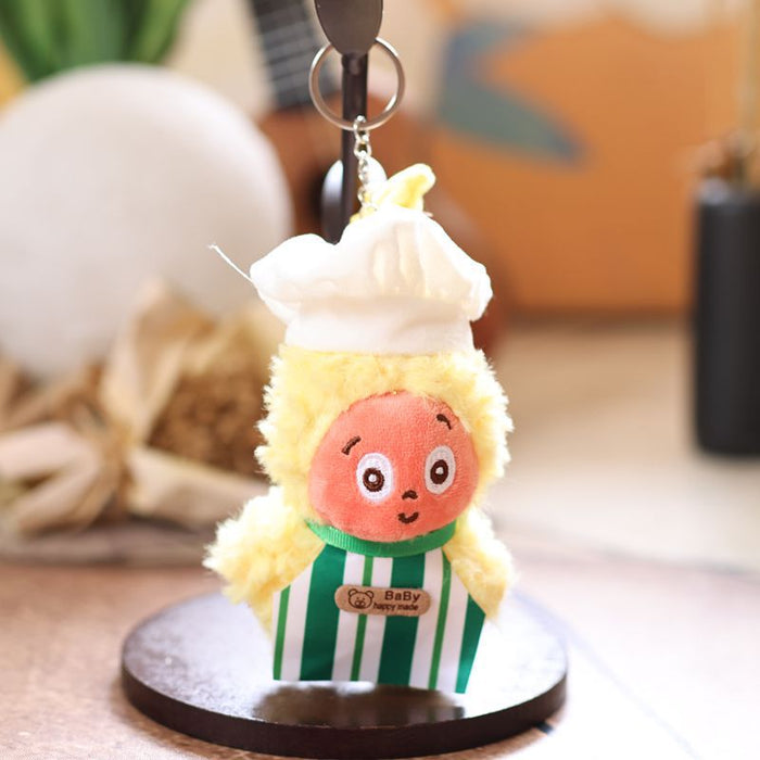 Wholesale Cute star pendant plush toy doll cartoon bag pendant keychain doll