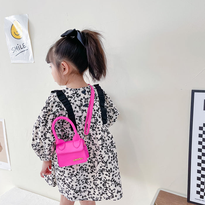 Wholesale Canvas Fashion Kids Shoulder Crossbody Bag JDC-SD-YuanDuo025