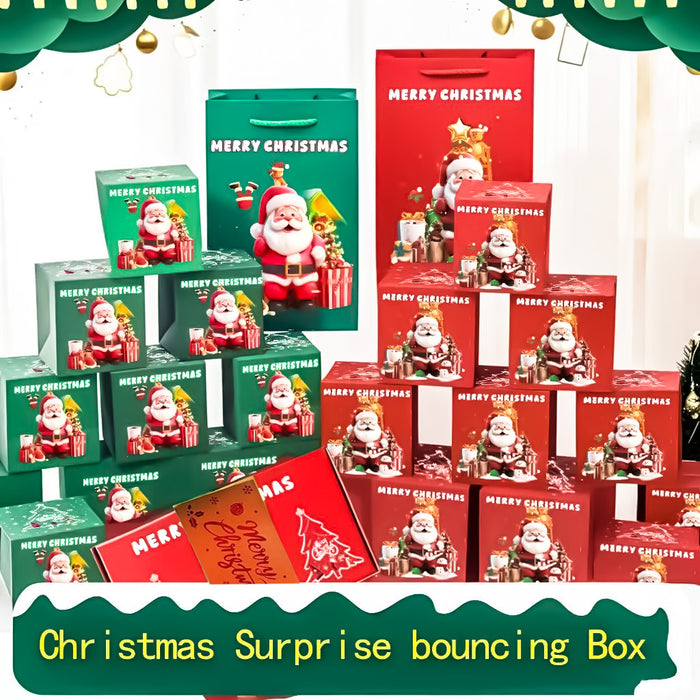 Wholesale Jumping Box Birthday Creative Gift Christmas Folding Bounce Red Envelope Gift Box