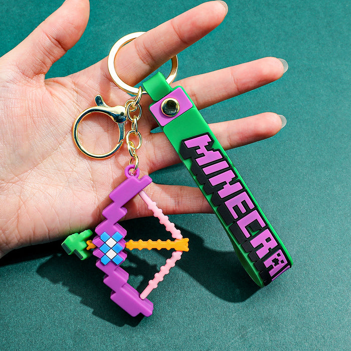 Wholesale Cartoon silicone keychain pendant