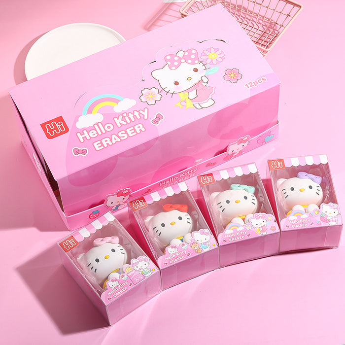 Wholesale 3D Eraser Stationery Office Diy Assembly Rubber