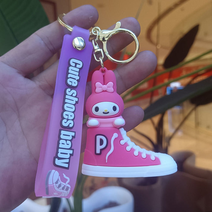 Wholesale PVC Cartoon Doll Keychain JDC-KC-KuangK012