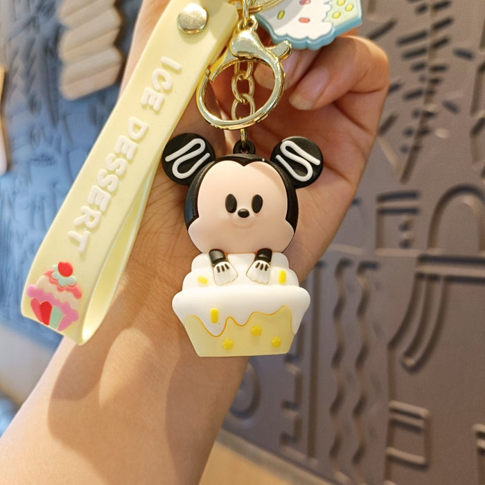 Wholesale Cute 3D Doll Silicone Keychain JDC-KC-MingT146