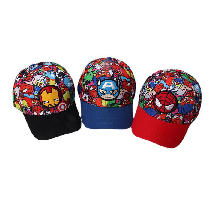 Wholesale Kids Cartoon Baseball Cap Adjustable Sunscreen Everyday Hat