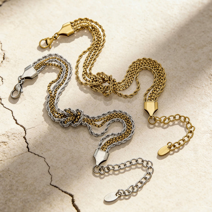 Wholesale Heavy-Duty Knotted Stainless Steel Chain