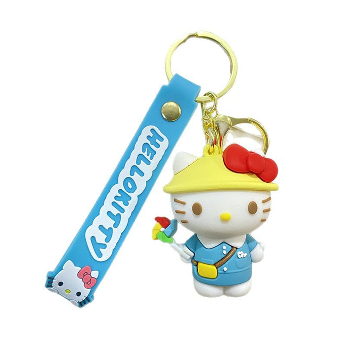Wholesale Cartoon Cute Keychain Kt Cat Pendant Doll Machine Doll Accessories Doll