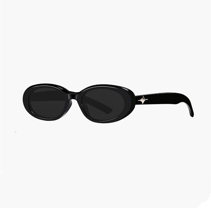 Wholesale Sunglasses, men's and women's new sunglasses, retro round face, small frame, cat eye polarized mirror