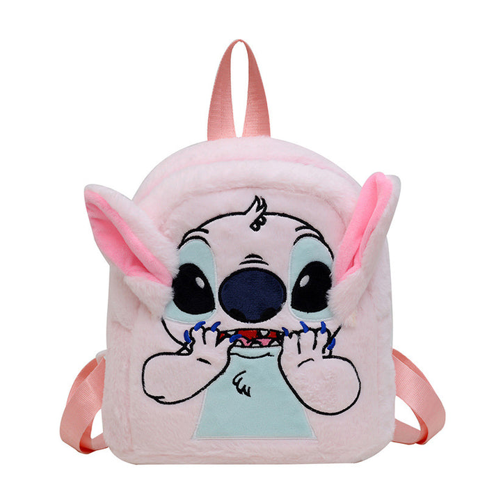 Wholesale Cute cartoon plush girl children's backpack, new student backpack