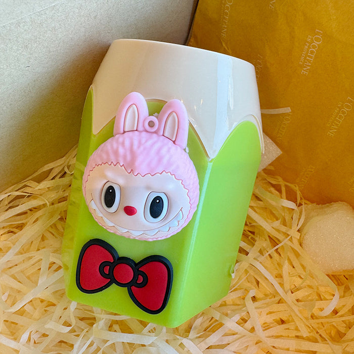 Wholesale Hexagonal square simple pen holder storage box book desktop office minimalist style