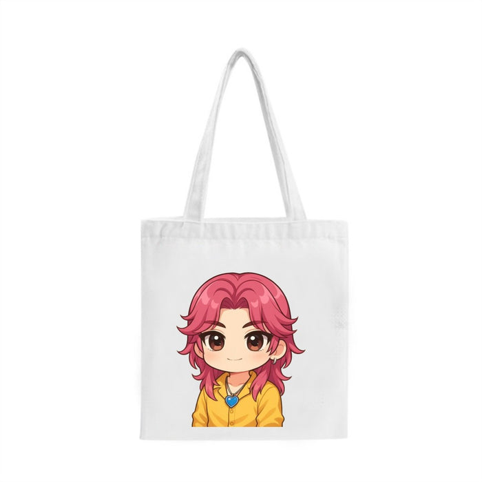 Wholesale KPOP cartoon character printed canvas shoulder bag