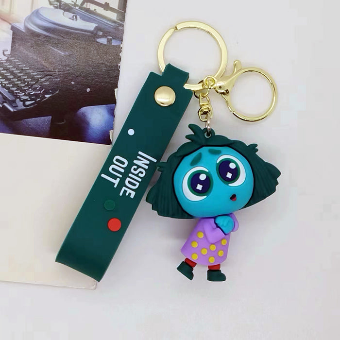 Wholesale cartoon mind Secret Service team key chain pendant bag car key chain accessories gift