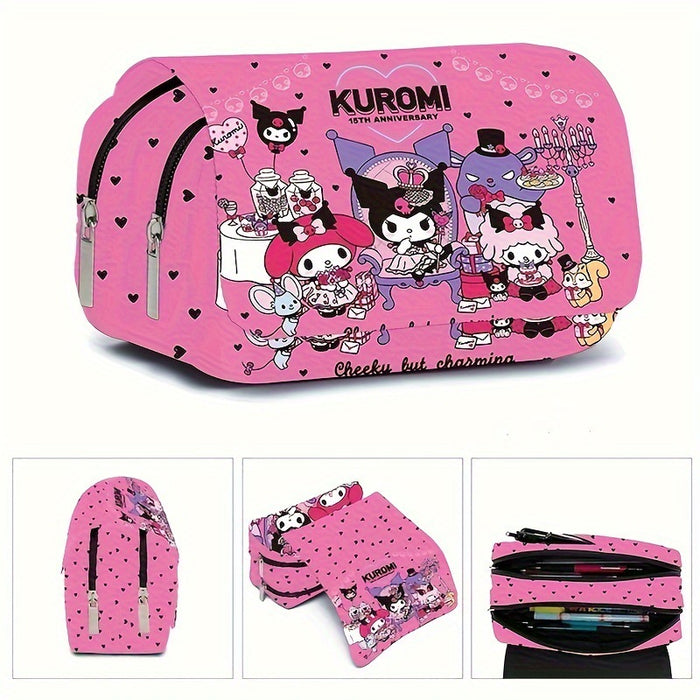 Wholesale 3D Anime Polyester Pencil Case