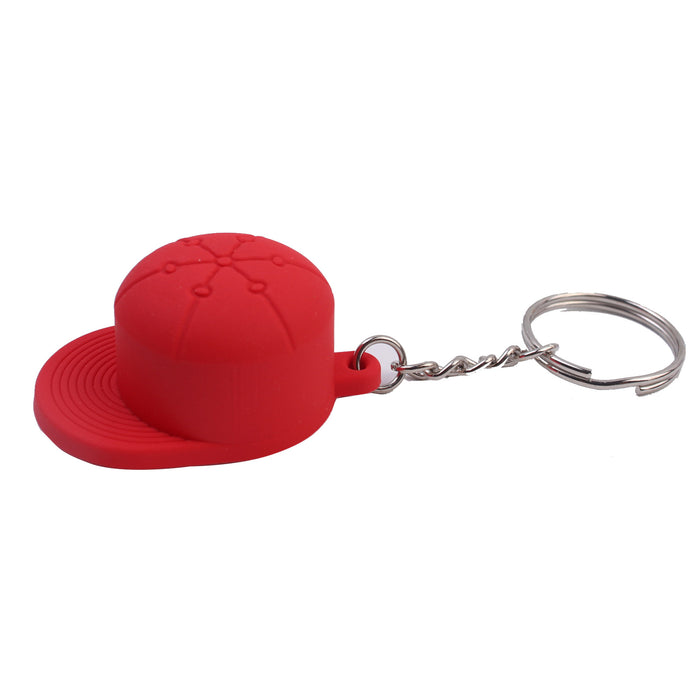 Wholesale Creative 3D Hat Keychain Pvc JDC-KC-MiLai015