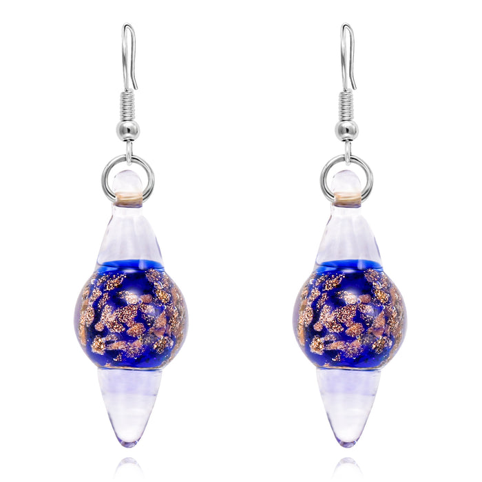 Wholesale Water droplet pendant, glass earrings, jewelry pendant, earring pendant