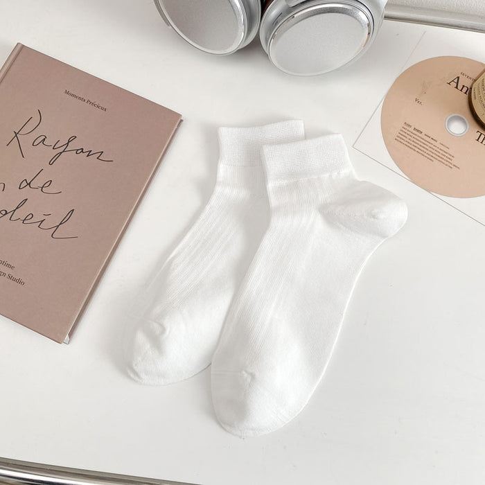 Wholesale Thin socks with mesh, sweat absorbing and breathable short socks, low cut short tube casual socks