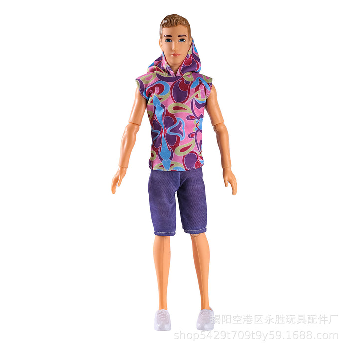 Wholesale prince casual  doll men' s suit children' s toy clothes