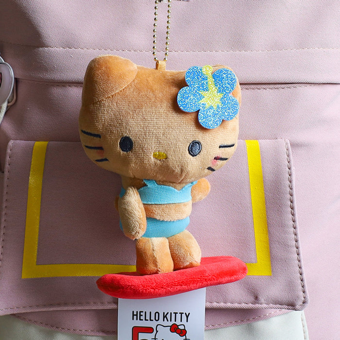 Wholesale Hawaiian cat Bag Pendant Plush Doll  Anniversary Mermaid Doll Cute Pendant