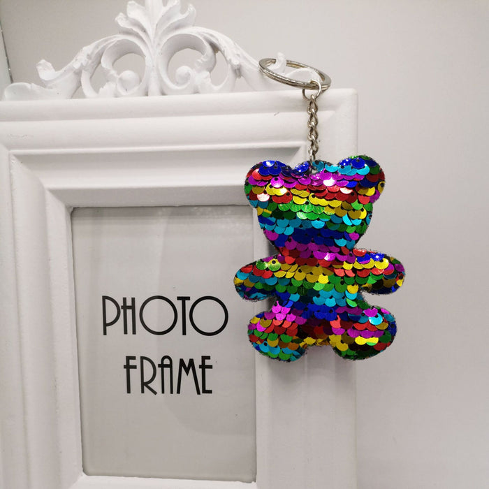 Wholesale Keychain Reflective Bag Pendant Car Keychain