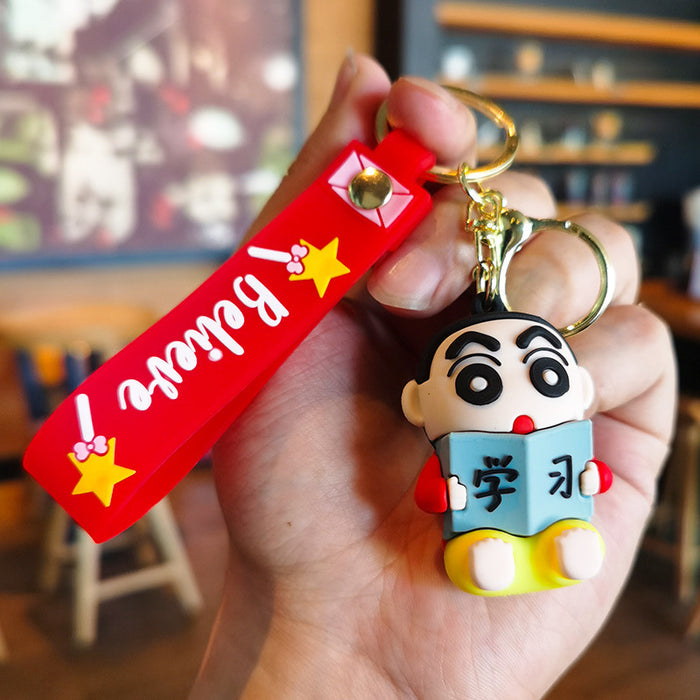 Wholesale Cartoon Doll Silicone Keychain JDC-KC-Tingm251