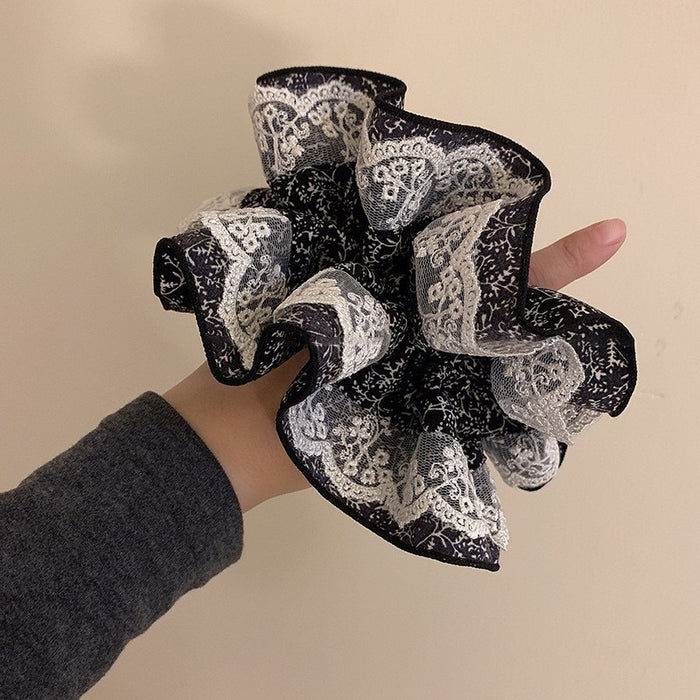 Wholesale New exquisite headband lace edge tied headband headband floral hair accessory