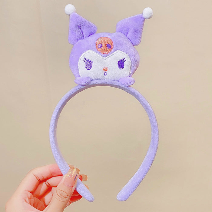 Wholesale Cute Cartoon Plush Elastic Headband JDC-HD-HengX001