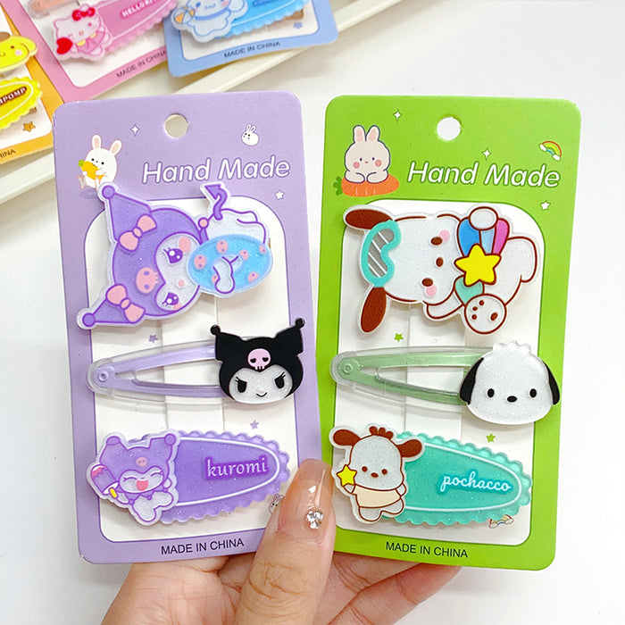 Wholesale Cute Cartoon Acrylic Hairpin JDC-HC-HengX016