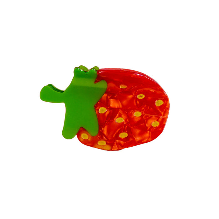 Wholesale Strawberry Clip Cartoon  Hair Clip Fruit Acetic Acid Shark Clip