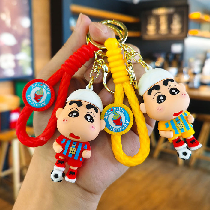 Wholesale Rubber Cartoon Doll Keychain JDC-KC-Tingm185