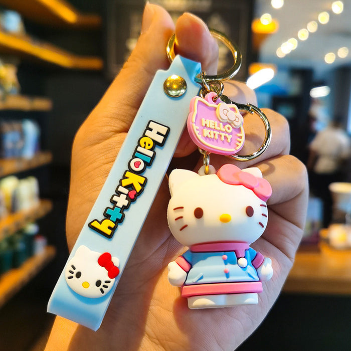 Wholesale Cartoon Doll Silicone Keychain JDC-KC-Tingm259