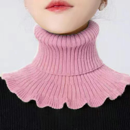 Wholesale All-match Fake collar high collar neck guard fake collar new autumn and winter windproof knitted warm neck cover