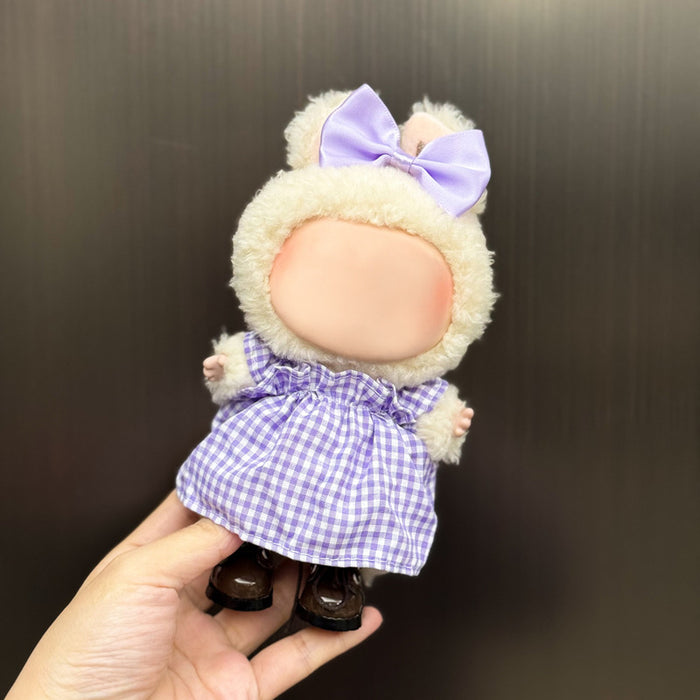 Wholesale Only clothes are suitable for 17cm blind box pendant plush doll clothes