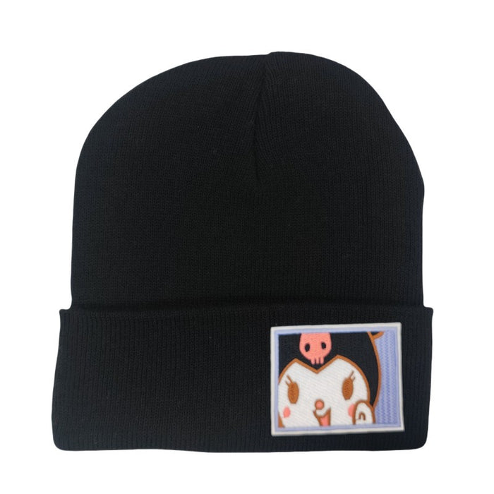 Wholesale Cartoon Embroidery Acrylic Wool Knitted Hat JDC-FH-Shengn004