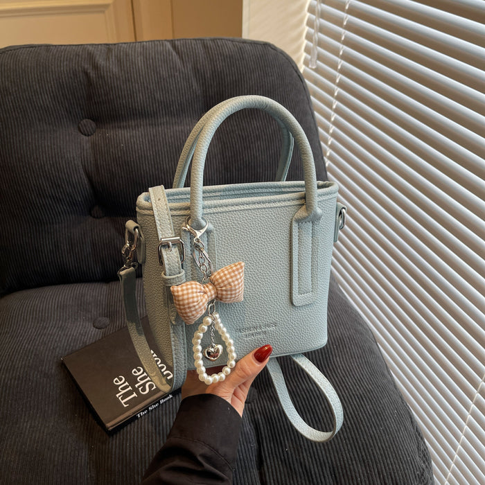 Wholesale New Small Bag Texture Handheld Bucket Bag Versatile Retro Commuter Crossbody Bag