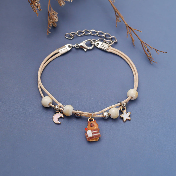 Wholesale Cute couple bracelet, a pair of ceramic accessories wholesale