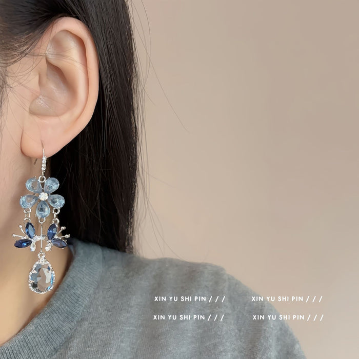 Wholesale Butterfly droplet tassel earrings are exquisite, versatile, gentle and elegant earrings