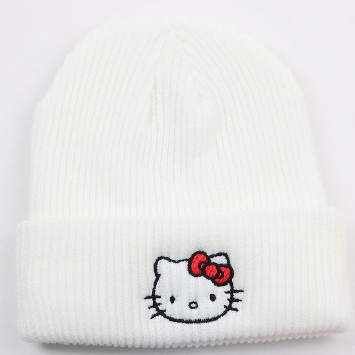 Wholesale Cartoon Embroidery Knitted Beanie JDC-FH-PeiN026