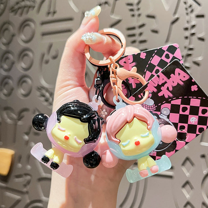 Wholesale Cartoon Cute PVC Keychains JDC-KC-Hangl002