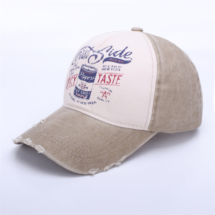 Wholesale Retro casual sun hat, autumn spring summer men's duckbill hat