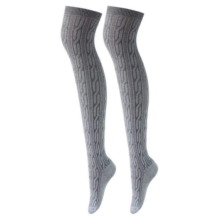 Wholesale Long leg socks over knee socks, knitted thigh socks, long leg socks over knee high socks