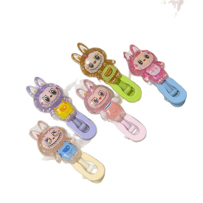 Wholesale hairpin children' s cute sweet side hairpin girly forehead bangs duckbill clip