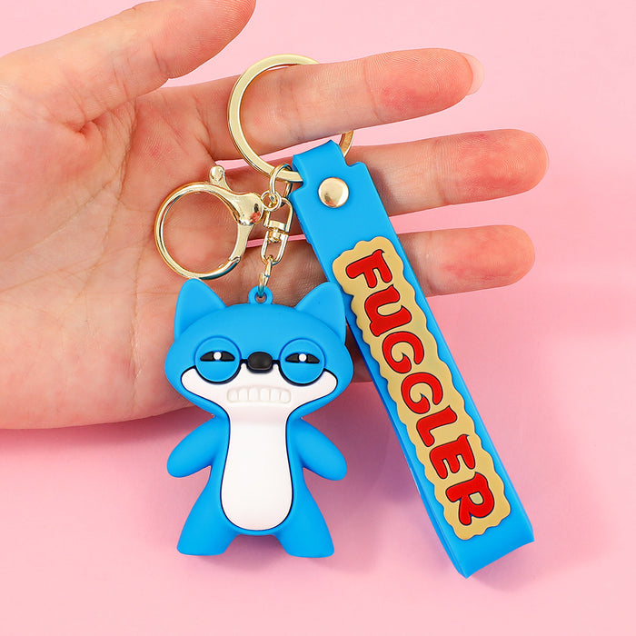 Wholesale Tooth Monster Keychain Pendant Doll