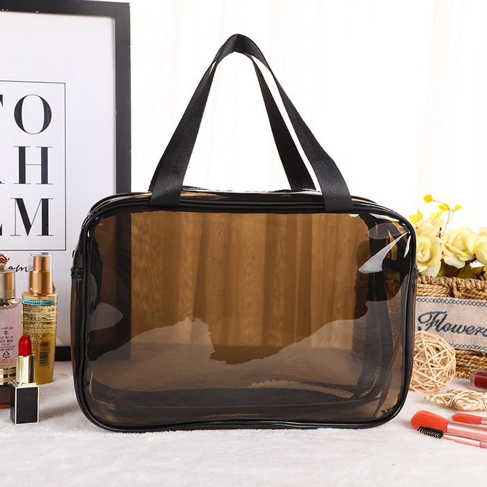 Wholesale Stylish Travel Toiletry Bag Large Capacity Waterproof PVC With Multi Layer Dry Wet Separation Portable For Travel Resale