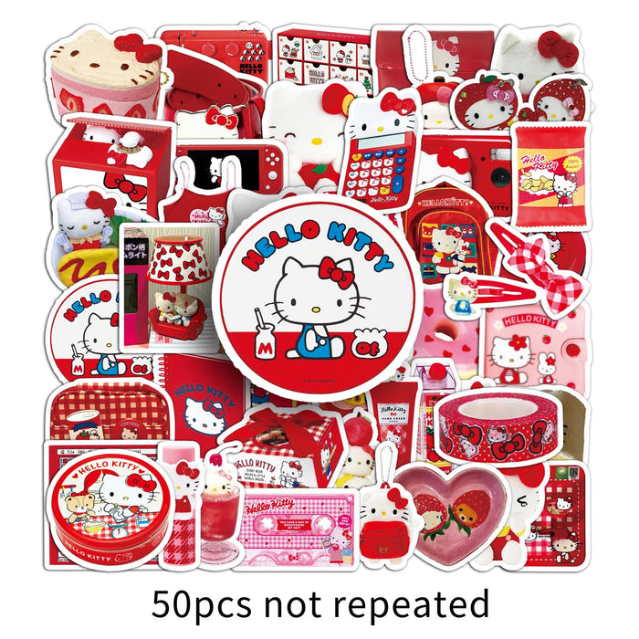 Wholesale 50  stickers cute cat creative  stickers