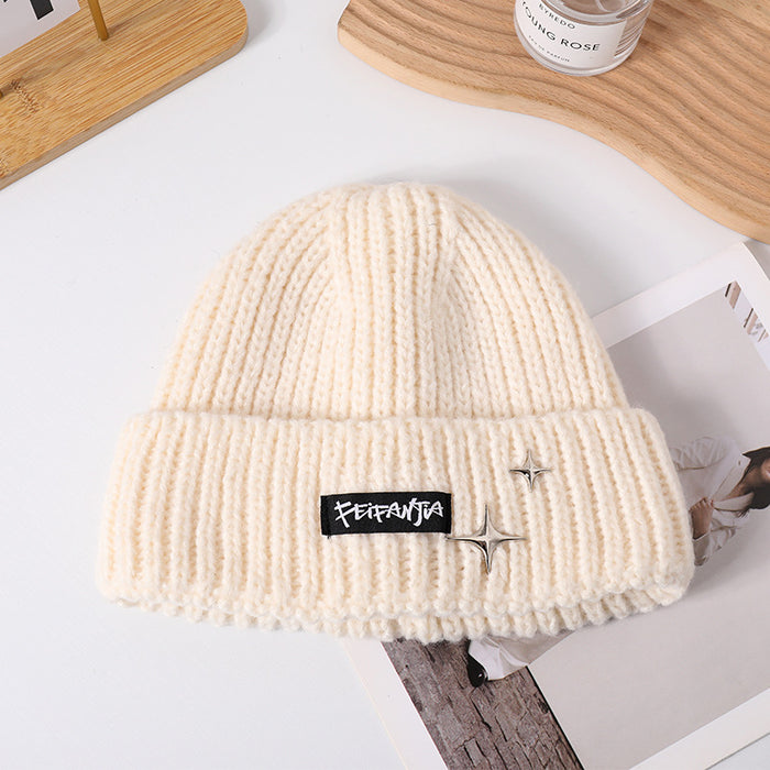 Wholesale Studded letter beanie