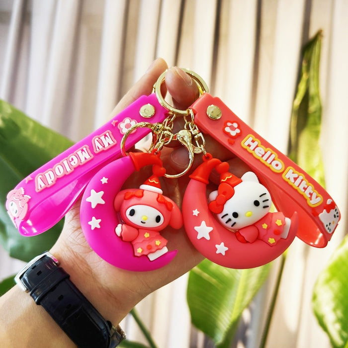 Wholesale PVC Cartoon Doll Keychain JDC-KC-WuYi270