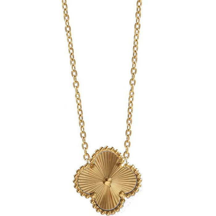 Wholesale Four-leaf Flower Clavicle Chain suit Women's Distinctive Neck