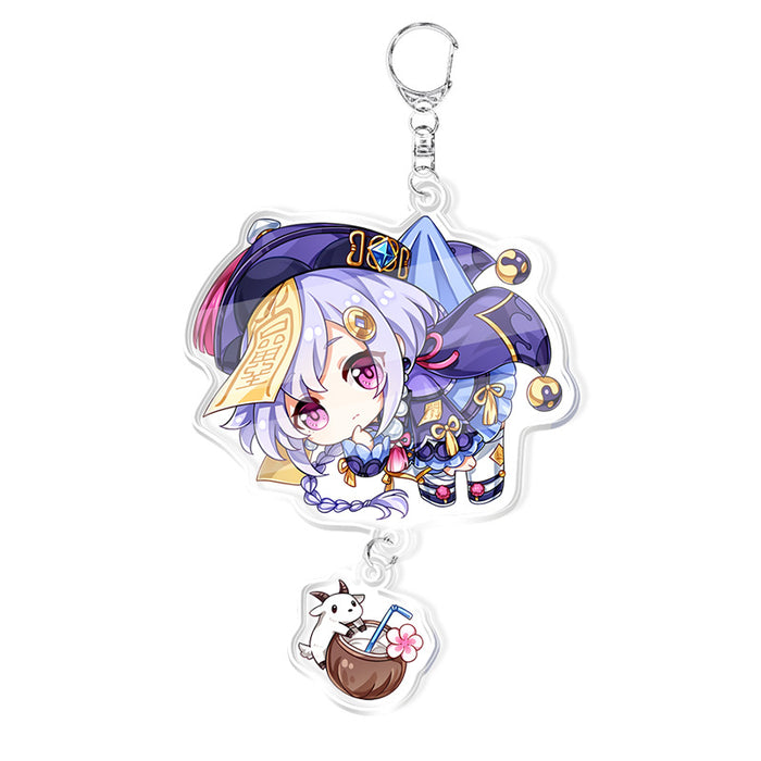 Wholesale Anime peripheral Yuan acrylic keychain accessory