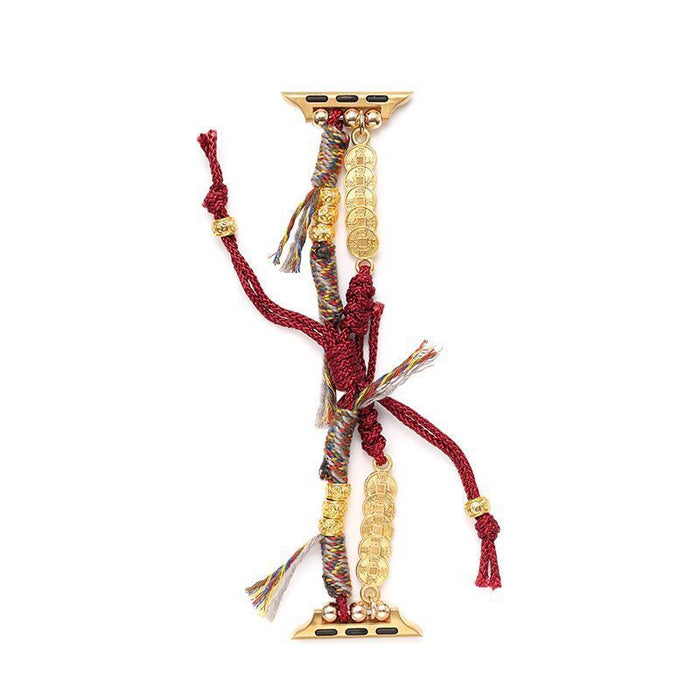 Wholesale Watch Bands Summer Vintage Multifunctional Woven Soft Case Full-Cover