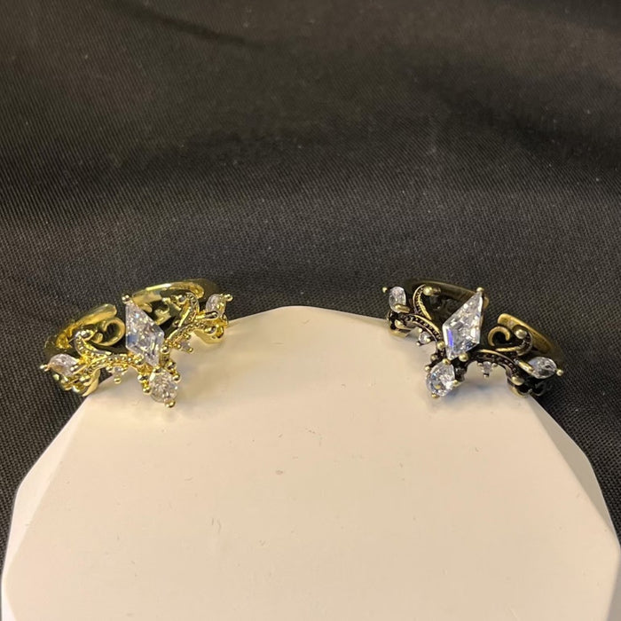 Wholesale Retro love ring for women, niche design, light luxury, versatile temperament, high-end ring for women